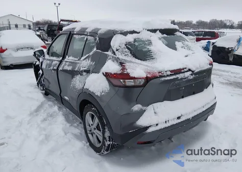 2021 Nissan Kicks S Xtronic Cvt z USA, uszkodzony, nr VIN 3N1CP5BV8ML505777